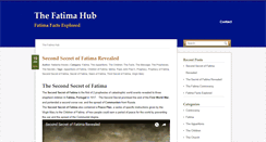 Desktop Screenshot of fatimahub.com