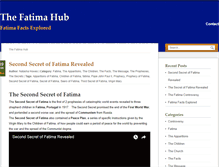 Tablet Screenshot of fatimahub.com